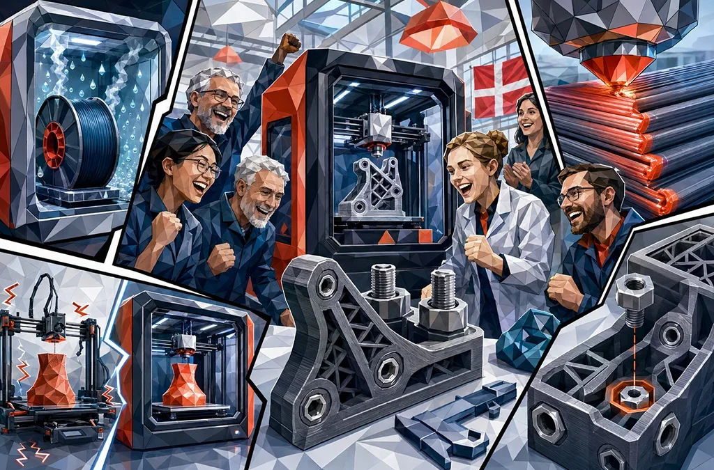 Guide til succesfuld 3D print tid gennem teknisk optimering
